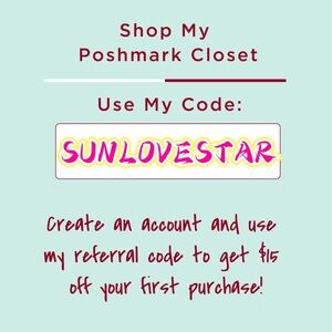 Sign Up & Save $15 on Your First Order ✨ Referral Code: SUNLOVESTAR ✨